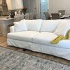 Wayfair Custom Upholstery™ Lucia 92.5'' Slipcovered Sleeper Sofa ...